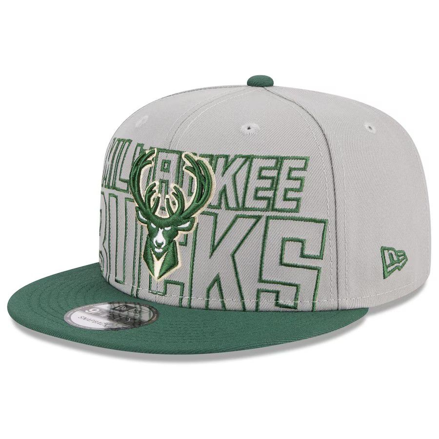 2023 NBA Milwaukee Bucks Hat TX 20230906->nfl hats->Sports Caps